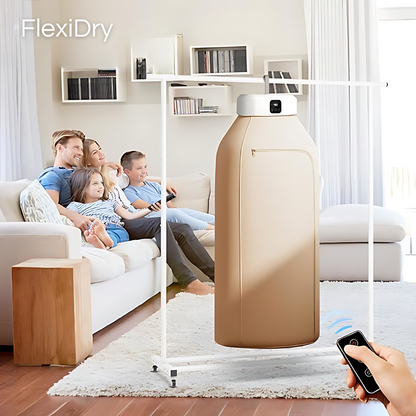 FlexiDry™ - Secado perfecto en casa, apartamento o viaje